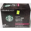 STARBUCKS FRENCH ROAST DARK COFFEE K-CUPS