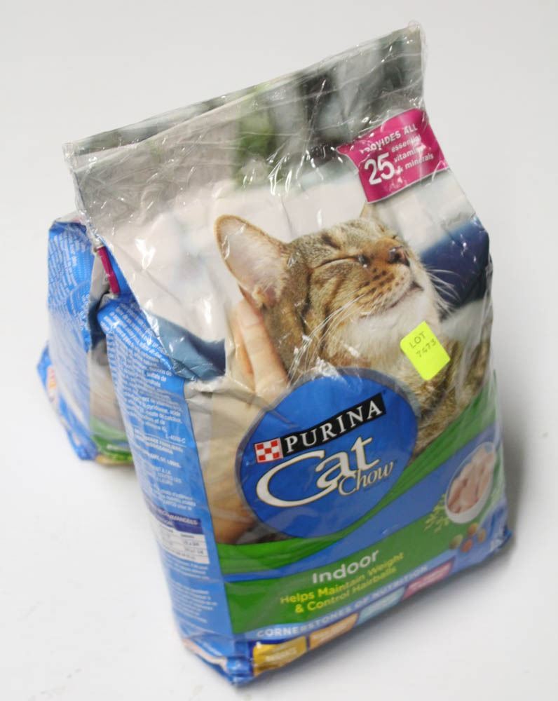 2 BAGS OF PURINA INDOOR CAT CHOW