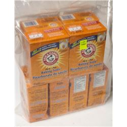 8 BOXES OF ARM N HAMMER BAKING SODA