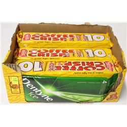 CASE OF COFFEE CRISP +1 PACK OF GUM