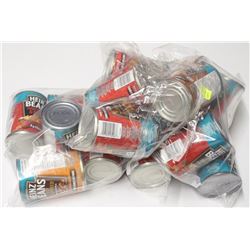 2 BAGS OF ASSORTED HEINZ BEANS