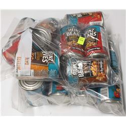 2 BAGS OF ASSORTED HEINZ BEANS