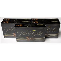 6 BOXES OF POT OF GOLD CHOCOLATE COLLECTION