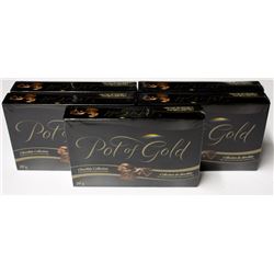 6 BOXES OF POT OF GOLD CHOCOLATE COLLECTION