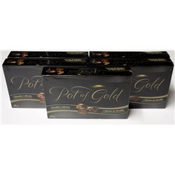 6 BOXES OF POT OF GOLD CHOCOLATE COLLECTION