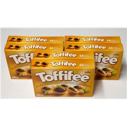 6 BOXES OF TOFFIFEE CARAMEL CHOCOLATES