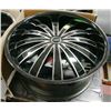Image 1 : SET OF 4- MULTI BOLT PATTERN 22"X9.5" RIMS