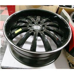 SET OF 4- 6X139.7 BOLT PATTERN 24"X9.5" RIMS