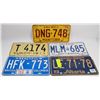 Image 1 : LOT OF 5 VINTAGE LICENSE PLATES