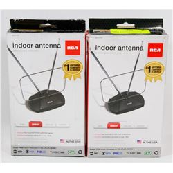 TWO RCA INDOOR ANTENNAS - WORKING