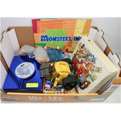 COLLECTIBLE FIGURES, INCLUDING-ET, WALL E,