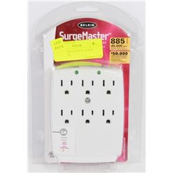 NEW BELKIN 6 OUTLET SURGE PROTECTOR