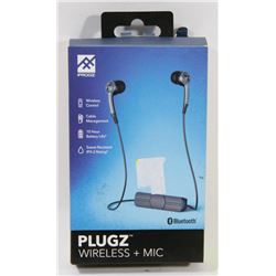 IFROGZ BLUETOOTH PLUGZ HEADPHONES