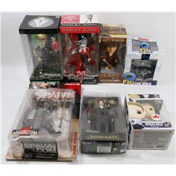 FLAT OF SEALED FIGURINES