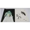 Image 1 : LOT OF 2 PIECES OF ORIGINAL ART, SIGNED, CARTER
