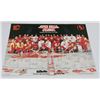 Image 1 : 1993 CALGARY  FLAMES TEAM SIGNED ADVERTISING