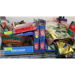 LARGE LOT OF CHRISTMAS DECORATIONS