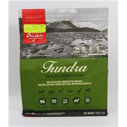 4LB (1.8KG) BAG OF ORIJEN TUNDRA CAT FOOD