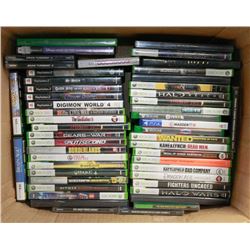 LOT OF 42 MIXED VIDEO GAMES INCLUDING PS1, PS2,