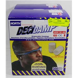 2 NEW BOXES OF EAR PLUGS