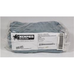 BUNDLE OF 6 PAIRS OF INDUSTRIAL NITRILE DIPPED