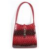 Image 1 : NEW RED SNAKESKIN STYLE PURSE