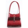 Image 1 : NEW RED SNAKESKIN STYLE PURSE