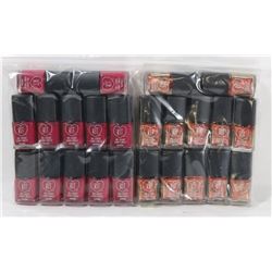 LOT OF 24 BOTTLES OF NAIL POLISH