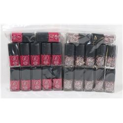 24 BOTTLES OF NAIL POLISH