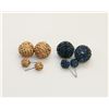 Image 1 : 2 PAIRS OF NEW "DOUBLE THE FUN" SPARKLE BALLS STUD