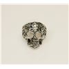 Image 1 : NEW GOTHIC SKULL BIKER RING SIZE: 9