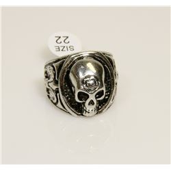 NEW GOTHIC SKULL BIKER RING SIZE: 12