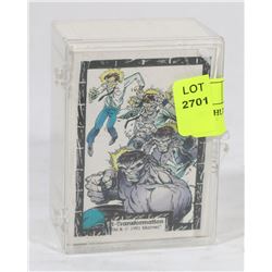 1991 HULK COMPLETE CARD SET