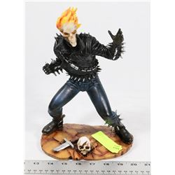 GHOST RIDER STATUETTE APPROX. 10.5" TALL
