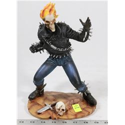 GHOST RIDER STATUETTE APPROX. 10.5" TALL