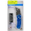 Image 1 : NEW MASTERCRAFT FOLDING UTILITY KNIFE WITH EXTRA