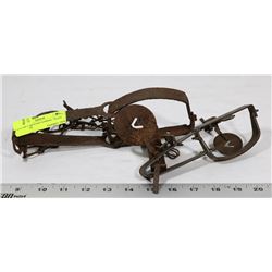 LOT OF 2 VINTAGE ANIMAL TRAPS