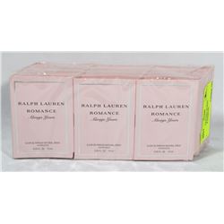 LOT OF 12 RALPH LAUREN ROMANCE SAMPLES.