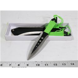 3 PIECE THROWING KNIFE SET WITH SHEATH 440