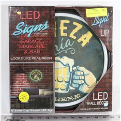 CERVEZA LED BEER SIGN.