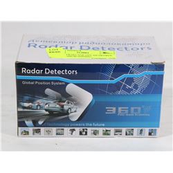 RADAR DETECTOR GPS 360 DEGREE FULL BAND SCANNING