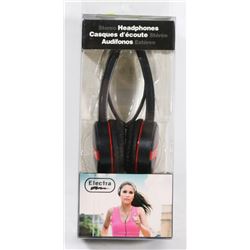 NEW ELECTRA COLLAPSIBLE STEREO HEADPHONES