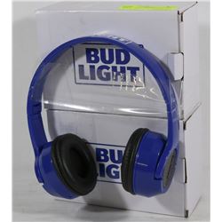 LOT OF 2 BUDLIGHT HEADPHONES