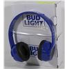 Image 1 : LOT OF 2 BUDLIGHT HEADPHONES