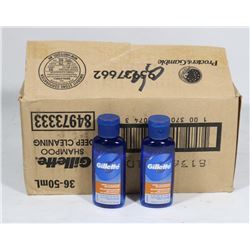 CASE OF GILLETTE TRAVEL SIZE DEEP CLEANING