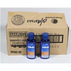 CASE OF GILLETTE TRAVEL SIZE DEEP CLEANING