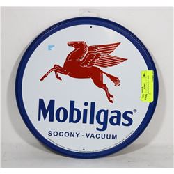 MOBIL GAS REPLICA 11.5" SIGN PEGASUS.
