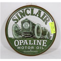 SINCLAIR OPALINE MOTOR OIL REPLICA 11.5" ROUND