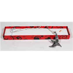 NEW BIRD STEEL PENDANT MEN‘S UNISEX'S NECKLACE