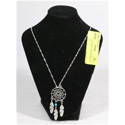 DREAM CATCHER CHAIN PENDANT NECKLACE